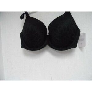 Auden Women's 552276 Icon Full Coverage Lightly Lined Bra With Lace 32A New!!